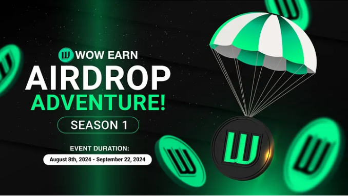 Airdrop Adventure від WOW EARN